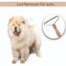 Portable Lint Remover Non-Damaging Pet Hair Cleaner & Clothes Fuzz Shaver for Rugs Couch and Furniture - Reusable Brown Carpet Scraper - Buy Online on SooperMarket.com