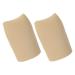 KALLORY 2pcs Toe Scuffs Silicone Gel Silicone Toe Sleeves Elasto Gel Toe Protectors Gel Toe Caps Finger Tube Sleeves Toe Protective Covers Toe Finger Protector Breathable Toe Caps Cotton As Shown 2.6x4cm