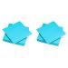 Le Nappage - Paper napkierten Tex Touch - Turquoise Blue - FSC -certified napkins - recyclable and biodegradable - set with 40 napkins - turquoise blue large format 38 x 38 cm (pack with 2) turquoise blue medium (pack with 2)