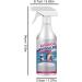 Stubborn Stains Cleaner Bathroom Foam Cleaner Spray All-Purpose Bathroom Descaler Foam Spray Powerful Descaling Cleaning Agent for Bathroom Toilet Bath Shower Glass (1Pcs) - Buy Online on SooperMarket.com