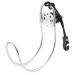 GOTOTOP Horseshoe Lifebuoy Holder, 4.5in Stainless Steel Horseshoe Bracket Swimming Ring Holder Ship Buoy Bracket Lifebuoy Ring Bracket Horseshoe Holder for Marine Yacht Boat Ship, 4.5 x 6.3in