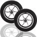 Wheelchair Front Wheel 10In Front Wheelchair Solid Wheel Replacement for Disabled Vehicles Electric Wheelchairs Front Wheel Replacement 2 Pack - Buy Online on SooperMarket.com