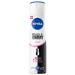 Nivea Womens Deodorant Clear Spray Invisible For Black & White 150 Ml 4.95 Fl Oz (Pack of 1)