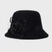 Glamorstar Vintage Felt Cloche Hat - Winter Floral Fedora Bucket Hat in Black - Buy Online on SooperMarket.com