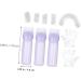 Mikinona 1 Set Hair Dye Bottle with Comb Hair Applicator Tool Hair Dye Tools Salon Hair Empty Lip Gloss Tubes Hair Coloring Kit Hair Coloring Tools Kit DIY Hair Dye Kit Plastic Purple 6.9x4.8cm Purple - Buy Online on SooperMarket.com