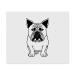 2 x Microfiber Cleaning Cloths "English Bull Dog" (LC00024538)