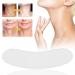 Silicone Neck Pads Transparent Overnight Wrinkle Patches Super Soft Neck Anti Wrinkle Pads Neck Lines Removal Patches Silicone Anti-Wrinkle Neck Pads
