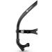 ZABERT SNK92 Swimming Snorkel, Fast-Adjust Head Strap, Front Center Snorkel Design, for Adult Youth Kids Age 8+ Swimmers SNK92-Black