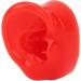 Simulated Human Ear Model Pair for Acupuncture Display - Soft & Water Resistant (Red) - Buy Online on SooperMarket.com