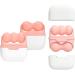 Buy Ice Roller for Face & Eyes - 2 in 1 Facial Skin Care Tool | Reduce Puffiness & Relieve Migraine - Pink Carry Case Included - Buy Online on SooperMarket.com