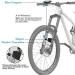 Waterproof Wireless Bicycle Speedometer LCD Odometer | Multi-Function Bike Computer - Buy Online on SooperMarket.com