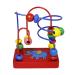 Oostifun Gobus Colorful Wooden Mini Beads Labyrinth Roller Coaster Beads Wire Maze Educational Toy Gift for Children