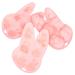 Zerodeko 3pcs Rabbit Mold Ice Cube Molds Rabbit Cookie Molds Easter Candle Molds Ice Cube Trays De para Gelatinas Cookie Molds for Baking Easter Cookie Molds Silica Gel Candy Silicone Mold