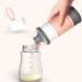 Kaptin Non-Spill Portable Baby Milk Powder Dispenser - BPA Free Snack Container (Pink) | 4 Feeds - Buy Online on SooperMarket.com