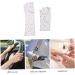 Moisturizing Gloves UPF 50+ Manicure Gloves UV Protection Gloves Gel Manicure Lamp Manicure Fingerless Gloves Manicure Dryer Length 11.5X40cm - Buy Online on SooperMarket.com