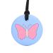 Buy Chew Collar - Easy to Clean Portable Sensory Chew Collar (Sky Blue) - 2 Pcs for Healthy Growth | International Shipping - Buy Online on SooperMarket.com