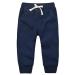 CuteOn Unisex Kids Elastic Waist Cotton Warm Trousers Baby Pants Bottoms 1-5Years 1 Year Dark Blue