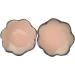 Buy FZBNSRKO 4 Pairs Plum Blossom Silicone Nipple Covers - Reusable Adhesive Breast Pads for Women & Girls - Buy Online on SooperMarket.com