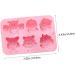 MAGICLULU 10 Pcs Baking Cake Mold Chocolate Mold Candy Chocolate Owl Soap Molds Silicone Mold Silicone Soap Animal Cookie Silicone Baking Mold Owl Candy Molds to Bake Silica Gel Tool 19.9x13.8cmx5pcs Pinkx5pcs - Buy Online on SooperMarket.com