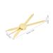 Eyebrow Ruler - Adjustable Stainless Steel Brow Measuring Tool for Accurate Positioning | Gold Design | International Shipping - Buy Online on SooperMarket.com