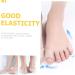 Sleeve Protectors 8 Pcs with Big Splitter, Thumb Protector, and Hallux Valgus Separators - Convenient Straps for Men - Soft Elasto Gel - Transparent - 23.5x2.3cm - Set of 2 - Buy Online on SooperMarket.com