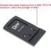 DPP Titanium Rear Sight Dovetail Mount for Glock - Compatible with Vortex Venom, Viper, Burris Fastfire, Docter - 7075T6 Aluminum - Black Anodized - Buy Online on SooperMarket.com