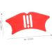 Baluue Eyeliner Eyelash Shield Eyelash Applicator Tool Women Eyeliner Stencils Red 10.3x3.8cm Red - Buy Online on SooperMarket.com