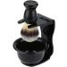 CABILOCK 2S Razor Holder Set - Acrylic Shaving Stand & Foam Bowl for Brushes | International Shipping Available - Buy Online on SooperMarket.com