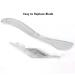 CARTINTS Paper Cutter with Hidden Knife Blade  Safety Wrapping Paper Cutter Safety Cutter Paper Trimmer for Adhesive Vinyl  Plastic Film  Craft Paper  Photo&Scrapbooking  5.7X 0.6inch Transparent - Buy Online on SooperMarket.com