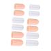 Healeved Toe Protector Cap 6 Pairs Thumb Sheath Silicone Sleeves Thumb Protector Silicone Gel Big Bunion Guards Silicone Protector Guards Sebs Practical Protector Front Feet Toe Guards