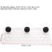 Cikonielf Magnetic Acrylic Coral Rack Holder - 32 Hole Transparent Aquarium Coral Question Holder - Buy Online on SooperMarket.com