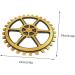 Cabilock 1pc Gear Ornaments Office Decore Wall Gear Wheel Art Wall Decoration Vintage Gear Wall Art Wooden 24X24CM - Buy Online on SooperMarket.com