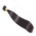 GJBXP 12-inch Straight Wave Natural Black Real Human Hair Bundle Extensions - Pre Plucked Malaysian Remy Wigs for Black Women - Buy Online on SooperMarket.com