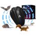 New 2023 Ultrasonic Pest Repeller Plug in  Outdoor/Indoor Electronic Pest Repellent - Get Rid of Rat Bat Mouse Squirrel Bug Bee Ant Spider Wasp Cockroach Fly Mosquito Rodent Termite Roach Black