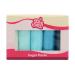 FunCakes Fondant Multipack Blue Easy to use smooth flexible soft and pliable perfect for decorating cakes halal kosher and gluten free. 5 colours 5 x 100 g Blue Colours