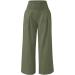 Womens Cotton Linen Wide Leg Palazzo Pants | High Waisted Lounge Cargo Beach Trouser | Loose Fit XXL | Army Green - Buy Online on SooperMarket.com