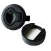 2PCS Marine Hatch Latch Lock Flush Pull Round Slam Latch for RV Boat Deck - Black - Buy Online on SooperMarket.com