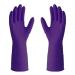 Colorful Nitrile Rubber Gloves Household Kitchen Work Dishwashing Extra Thick and Durable Household Cleaning Waterproof Gloves huangse Medium - Buy Online on SooperMarket.com