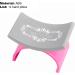 Worparsen Nail Armrest Cushion Detachable Wear Resistant Great DIY Nail Art Pillow Nail Palm Rests Stand Decor Pink - Buy Online on SooperMarket.com