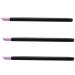 Dawafit 3X Black Quartz Scrubs Stone Cuticle Stick Pen Cuticle Nail Art Spoon Cut Nail Manicure Care