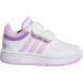 adidas Kids Hoops Mid 2.0 Fitness Shoes - Child 3 UK - White/Lilac/Violet - Buy Online on SooperMarket.com