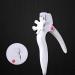 Apstour Acrylic Nail Clipper - Adjustable Stainless Steel Cutter for Thick Nails - U-Shaped False Nail Trimmer in White - Buy Online on SooperMarket.com