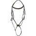 Henri de Rivel Pro Mono Crown Figure 8 Bridle & Rubber Reins - Australian Nut Horse - Buy Online on SooperMarket.com