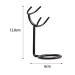 Predolo Metal Razor & Brush Stand for Men - Stable Hairdresser Accessory for Home & Shower | Perfect Birthday Gift - Buy Online on SooperMarket.com
