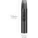 Linkidea Men's Electric Ear and Nose Hair Trimmer - 360 Rounded Blade Safe Hair Removal USB Portable Charging (Black - Buy Online on SooperMarket.com
