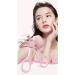 Wispbreeze Electric Eyelash Curler with 3 Heating Model Portable Eye Lash Perm Shaping and Thermal Eyelash Clip Pink - Buy Online on SooperMarket.com