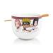 JUST FUNKY NARUTO - Bol Ramen avec Baguette 470ml - Team Seven