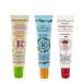 Rosebud Perfume Co. Tube 3 Pack: Tropical Ambrosia Balm Rose & Mandarin Lip Balm Strawberry Lip Balm Mango Strawberry