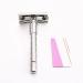Harayaa 5x Adjustable Double Edge Safety Razor for Men - Premium Home Shaving Kit with Blade - International Shipping Available - Buy Online on SooperMarket.com