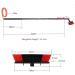 Outdoor Window Cleaning Pole Water Fed Telescopic Brush/Extendable Cleaner Conservatory Roof Suitable For Photovoltaic Panel CleaningTrucks Windows 55cm Brush Head 9M/30FT - Buy Online on SooperMarket.com